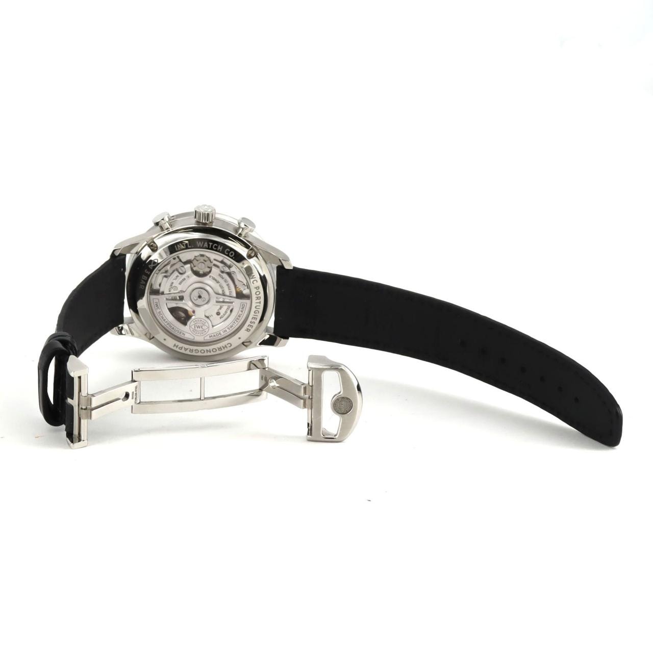 IWC 葡萄牙計時碼表 IW371604 SS自動上弦