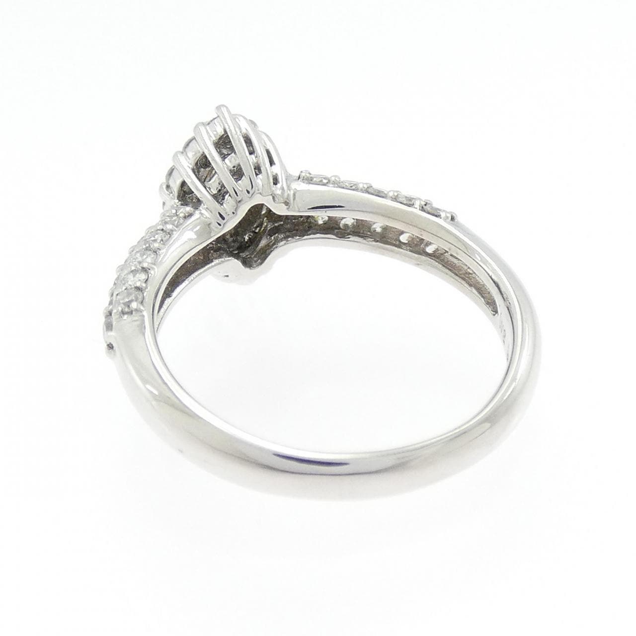 K18WG ダイヤモンド リング 0.20CT