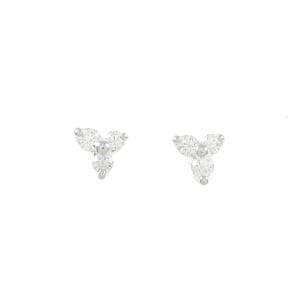 PT ダイヤモンド ピアス 0.30CT