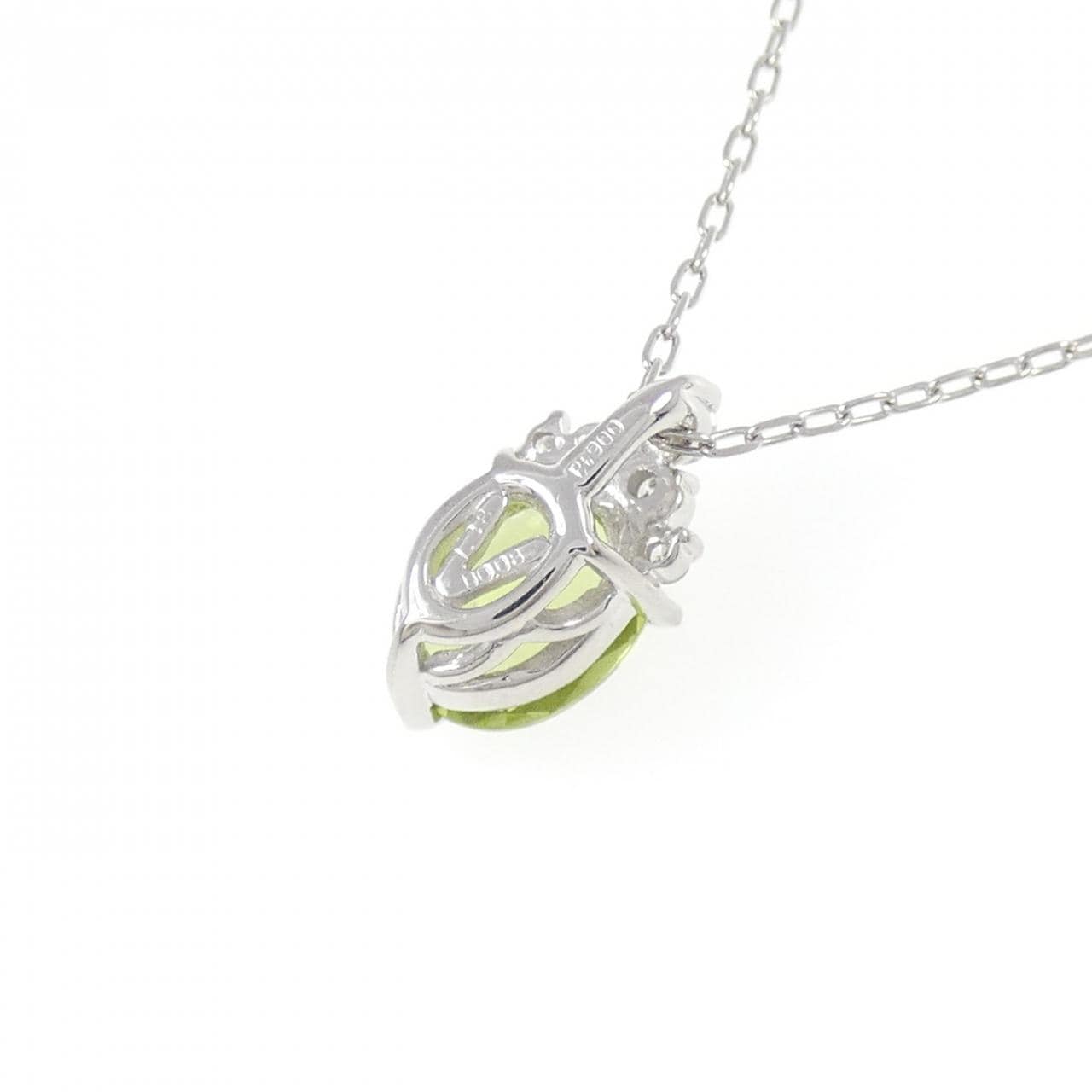 PT Peridot Necklace 1.38CT