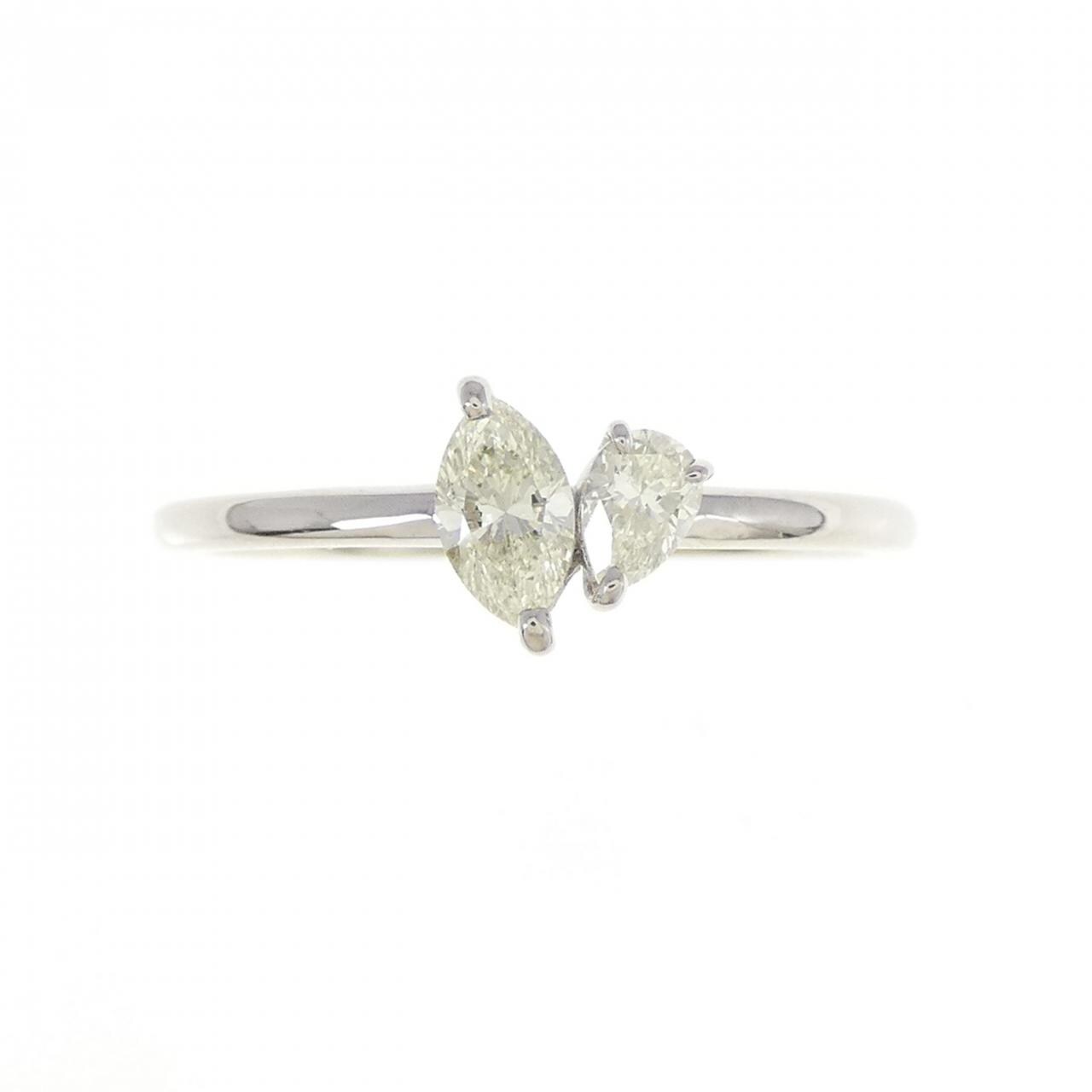 【新品】PT900 ダイヤモンド リング 0.30CT