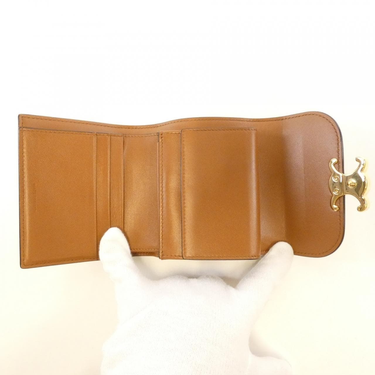 セリーヌ スモール フラップ ウォレット 10D782CLD 財布