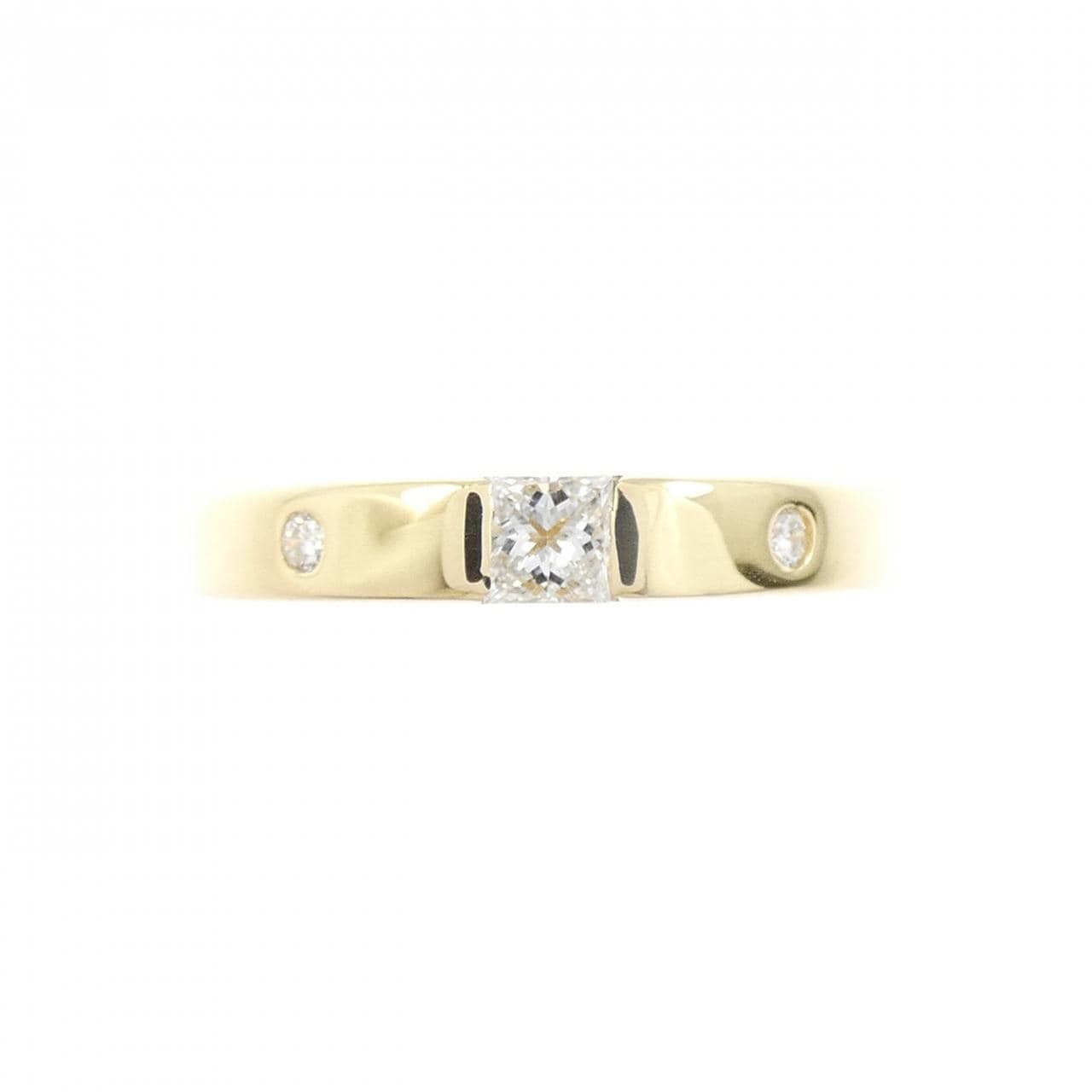 K18YG ダイヤモンド リング 0.13CT