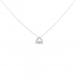 K18WG ダイヤモンド ネックレス 0.05CT