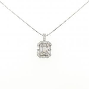 PT900/PT850 ダイヤモンド ネックレス 0.54CT