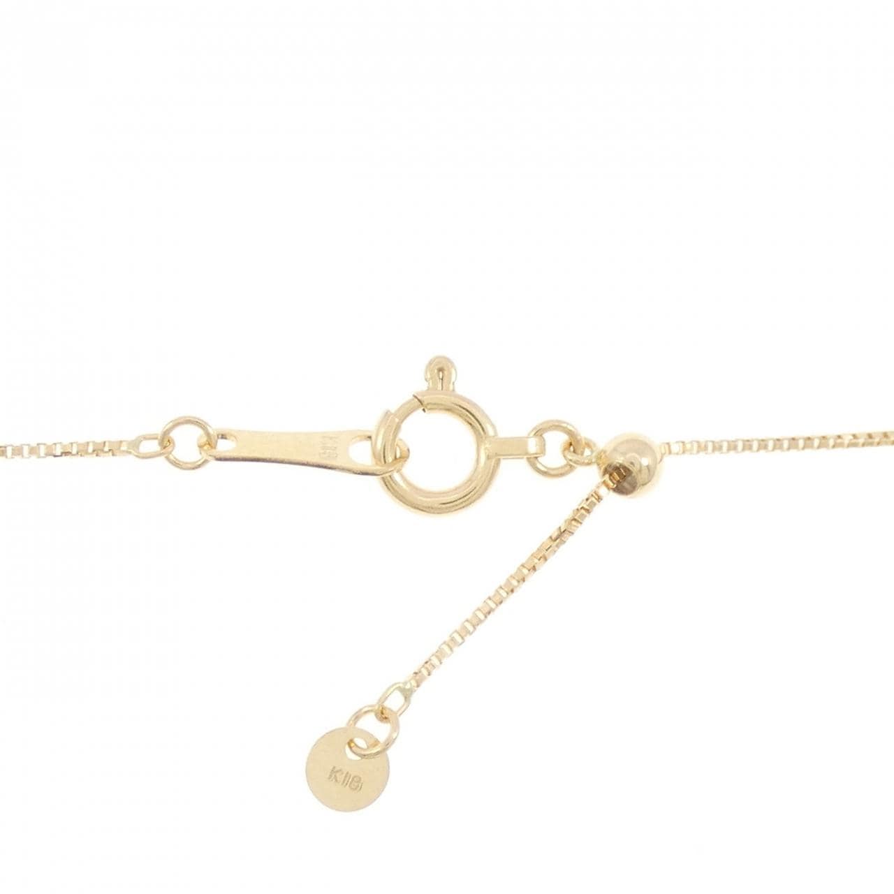 K18YG アコヤパール ネックレス 7.7mm