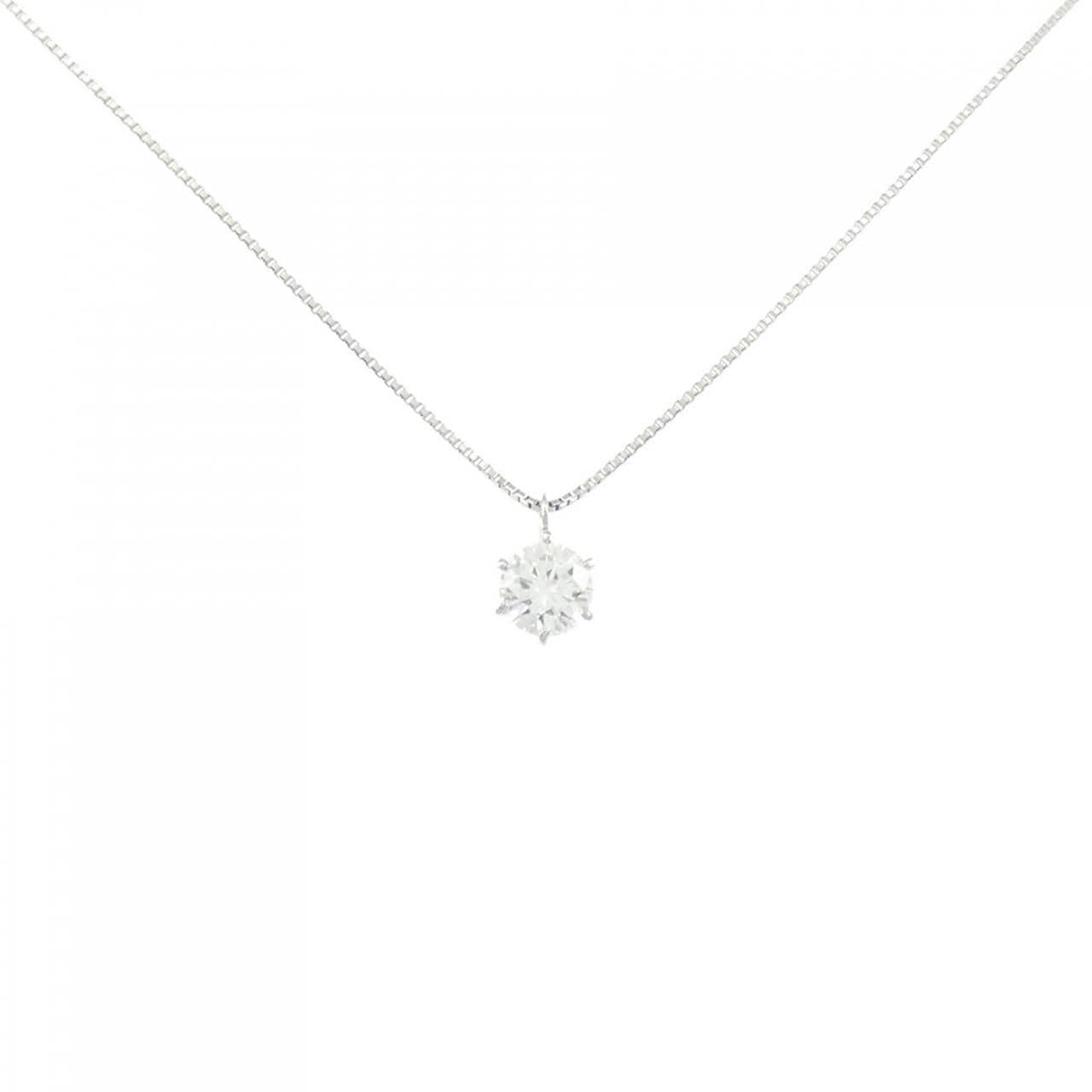 PT900/PT850 ダイヤモンド ネックレス 0.352CT G VS2 VG