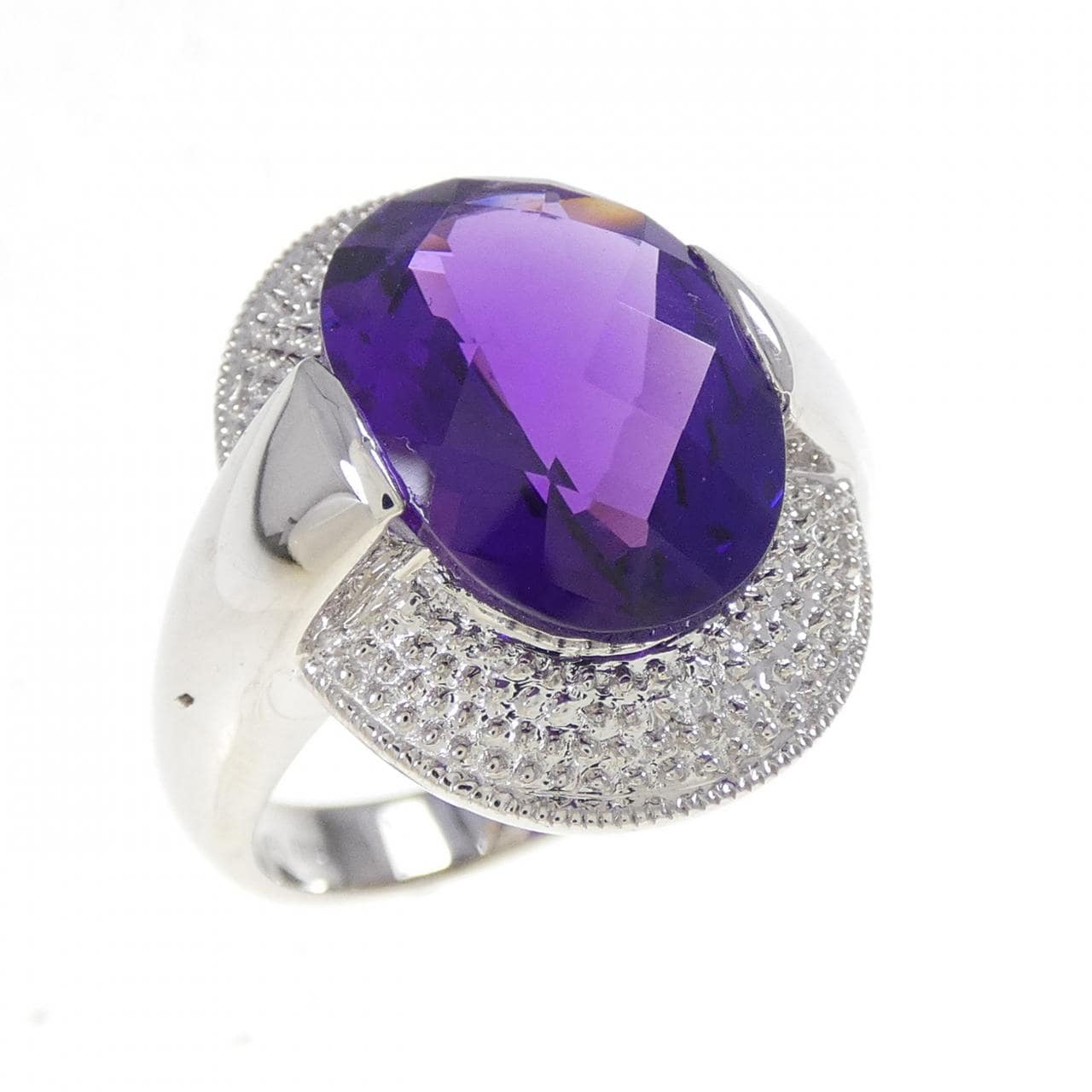 585WG アメジスト リング