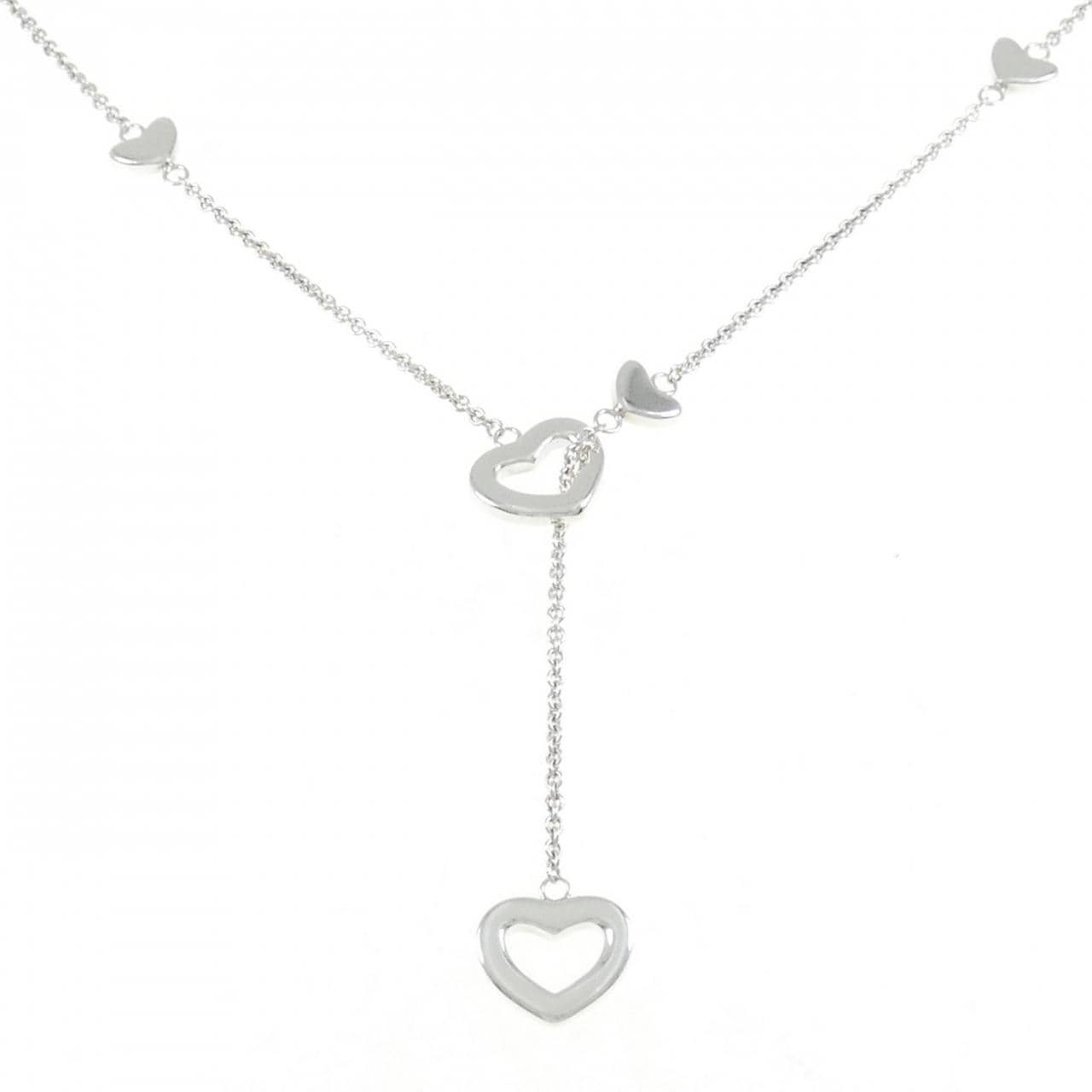 TIFFANY Heart Link Lariat Necklace