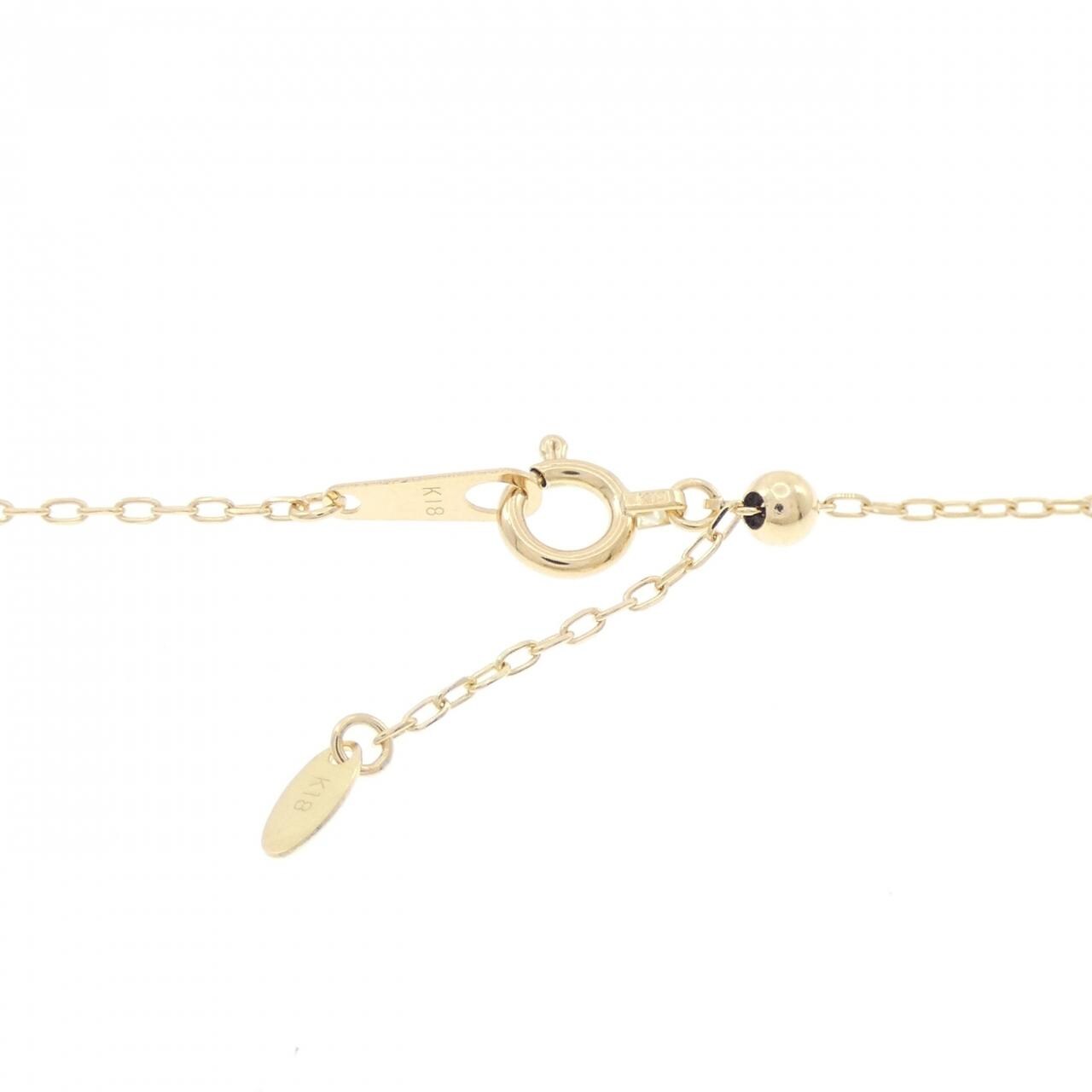 K18YG ダイヤモンド ネックレス 0.30CT