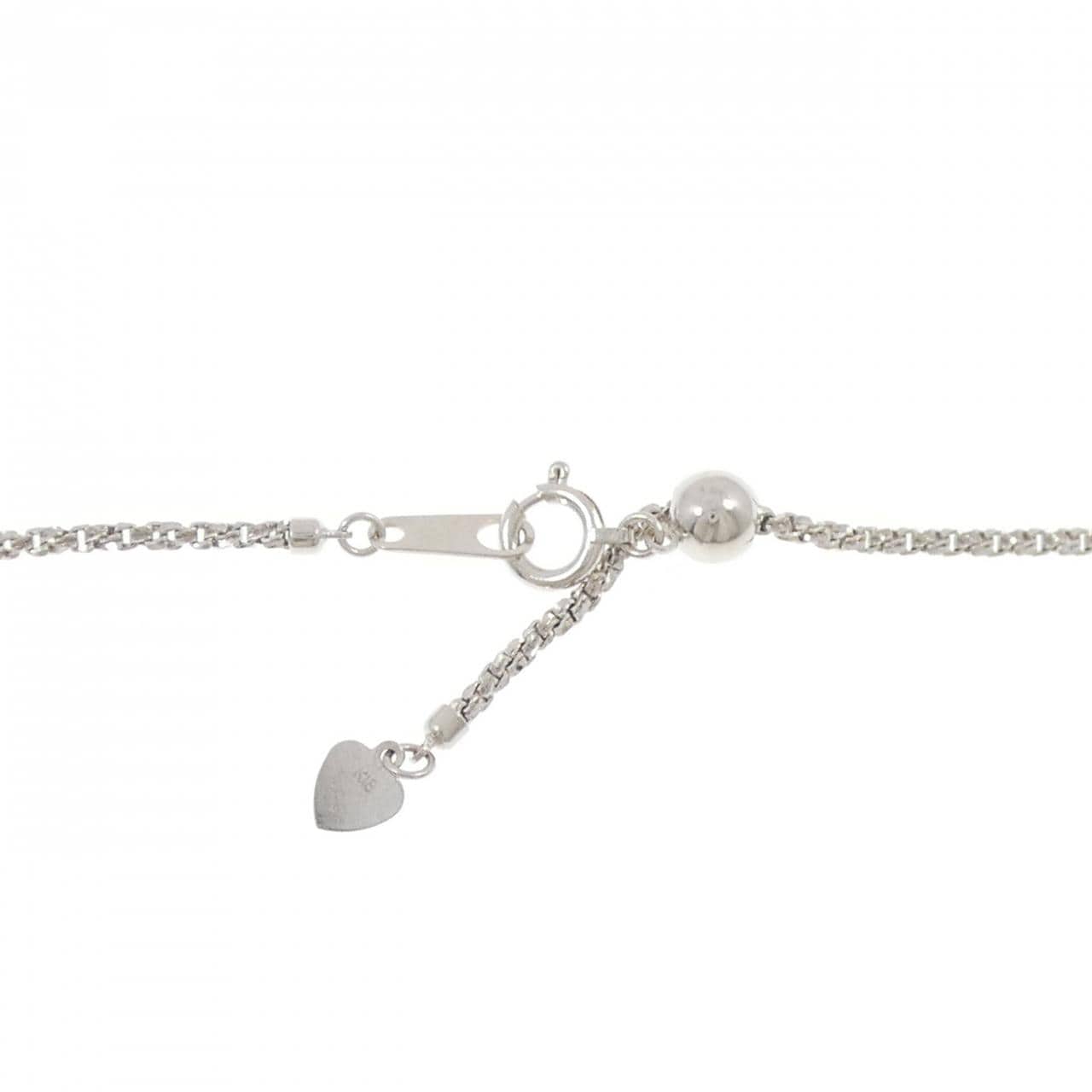K18WG/K18BG ダイヤモンド ネックレス 3.25CT