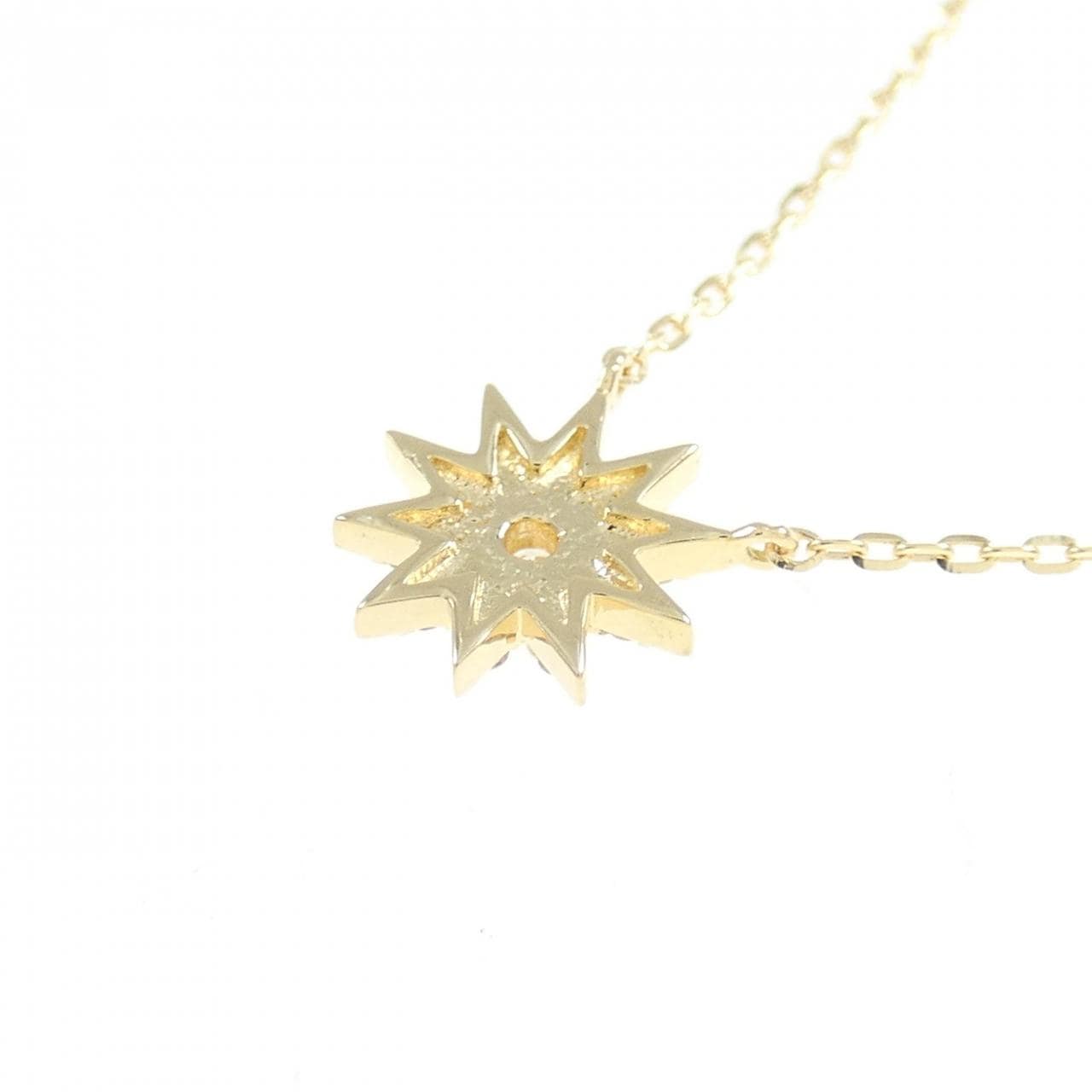 STAR JEWELRY Sunburst Necklace 0.04CT