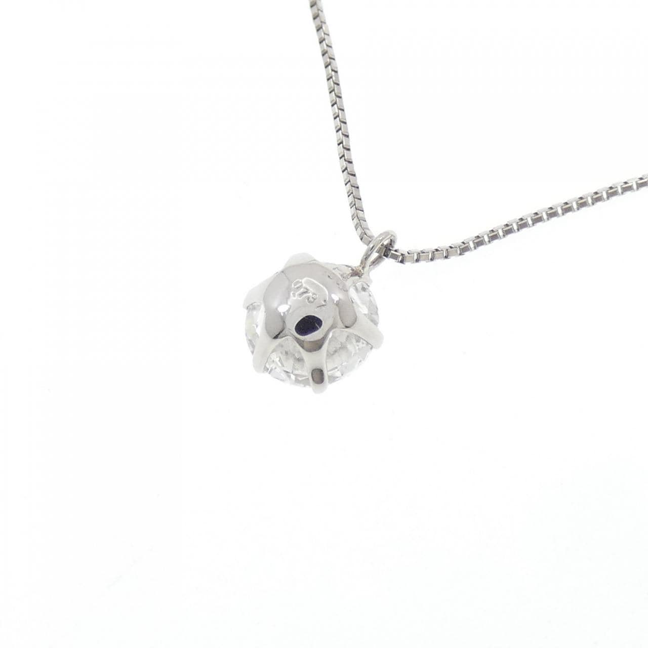 PT900/PT850 ダイヤモンド ネックレス 0.737CT D VS1 EXT