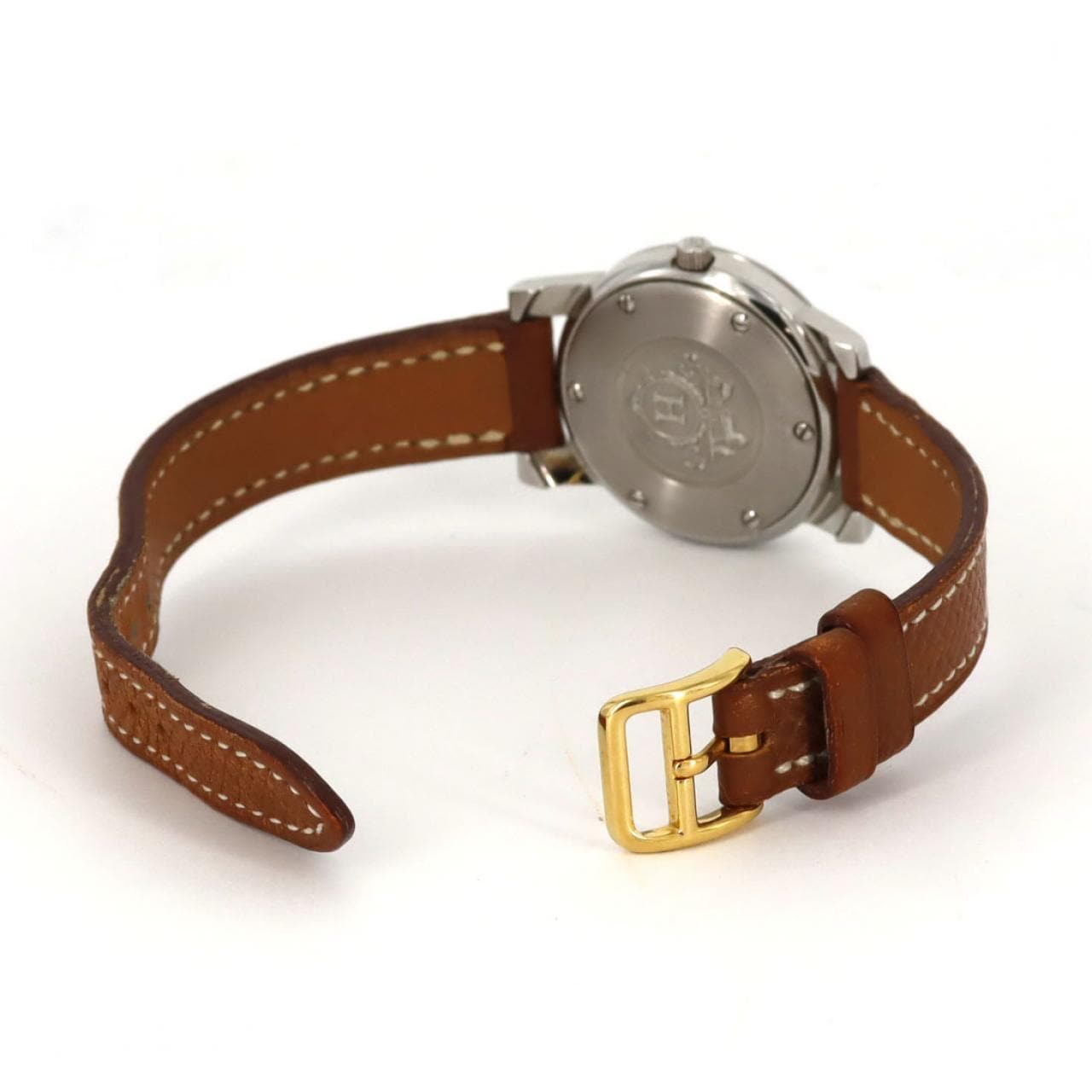 【ノーメンテナンス特価】エルメス キャリック　GPコンビ SSxGP クォーツ