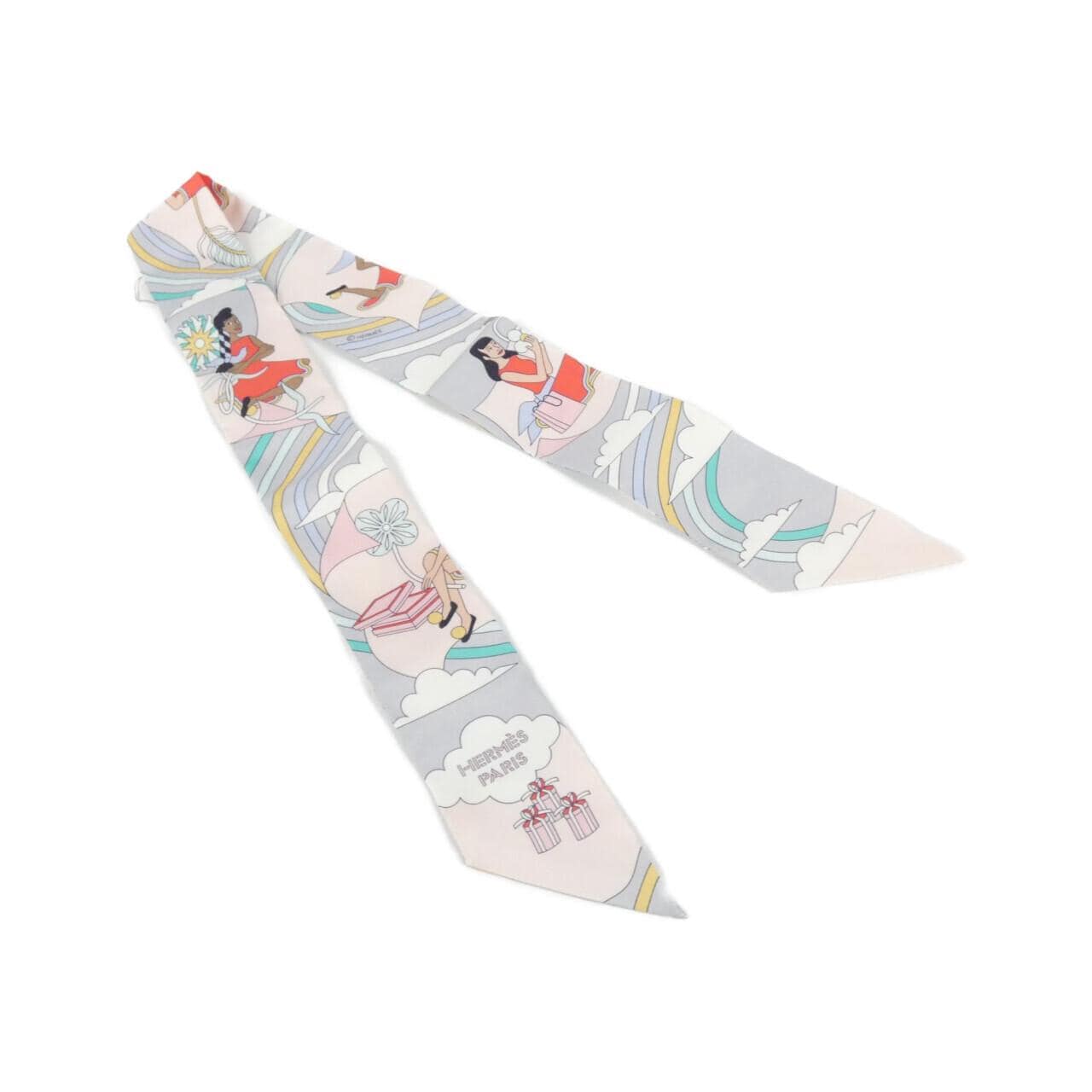 【未使用品】エルメス CARRES VOLANTS ツイリー 063849S スカーフ