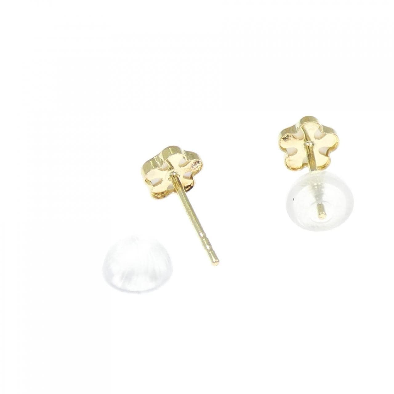 【新品】750YG マザーオブパール ピアス