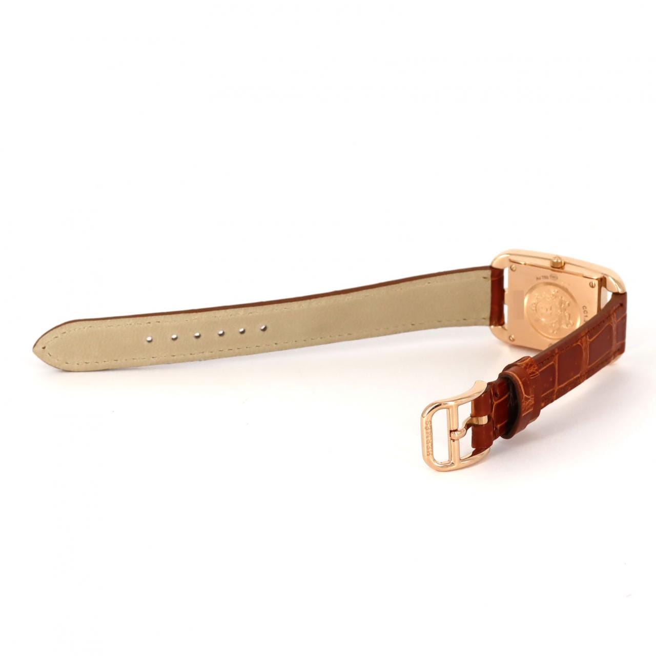 HERMES Cape Cod Chaine d'Ancrejoyer PG/D CC1.371 PG/RG Quartz