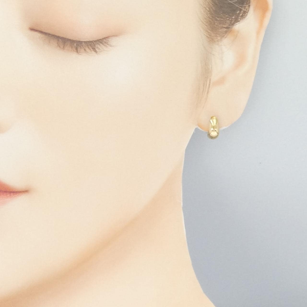 [新品] K18YG 耳环