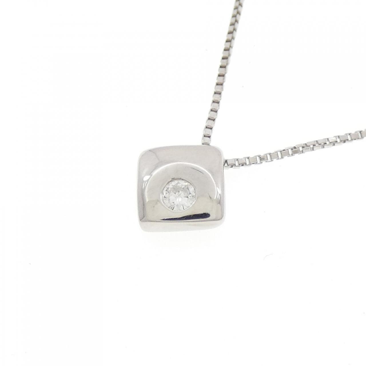 PT850 ダイヤモンド ネックレス 0.06CT