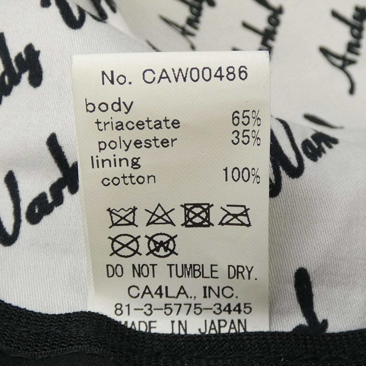 卡西拉CA4LAANDY WARHOL帽子