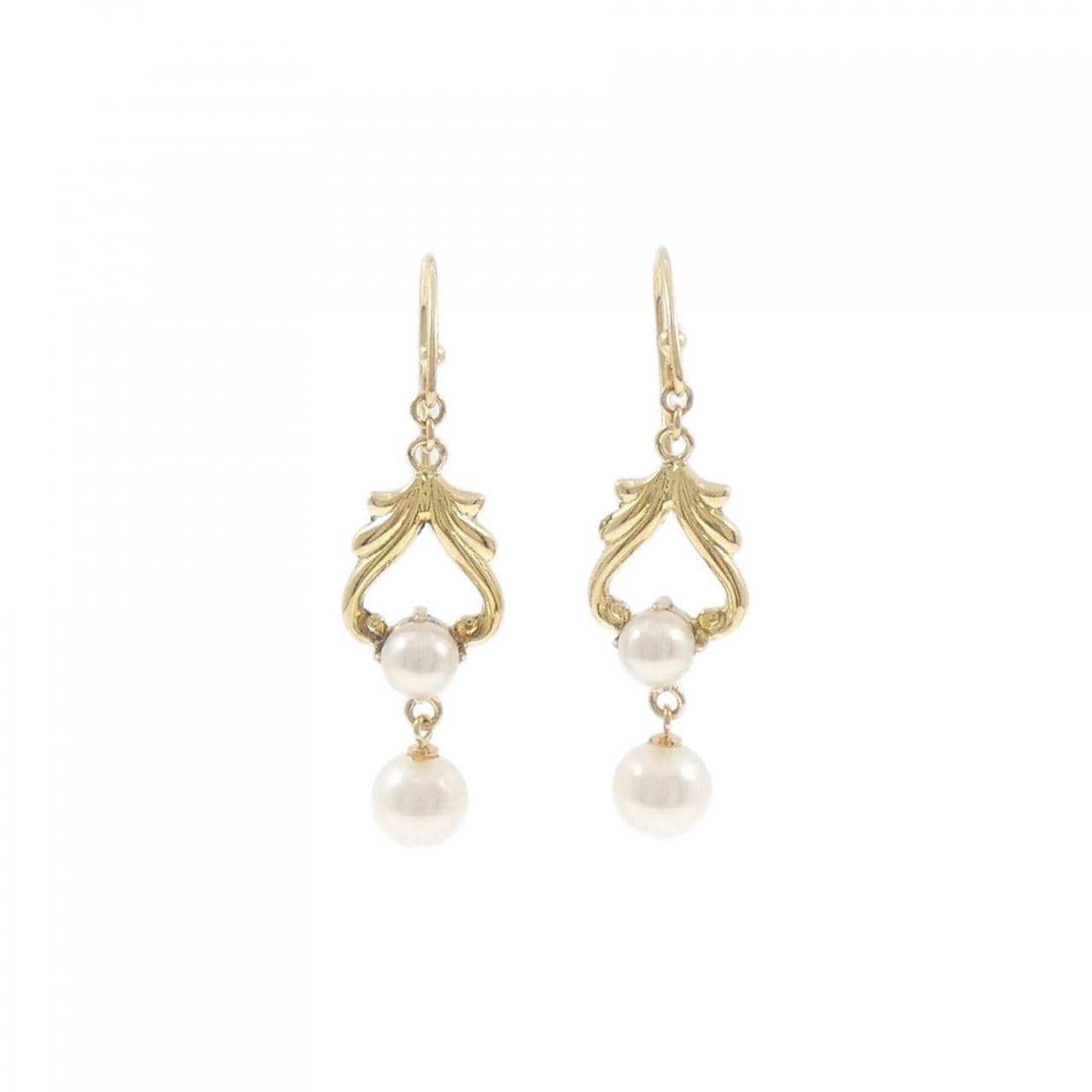 K18YG アコヤパール ピアス