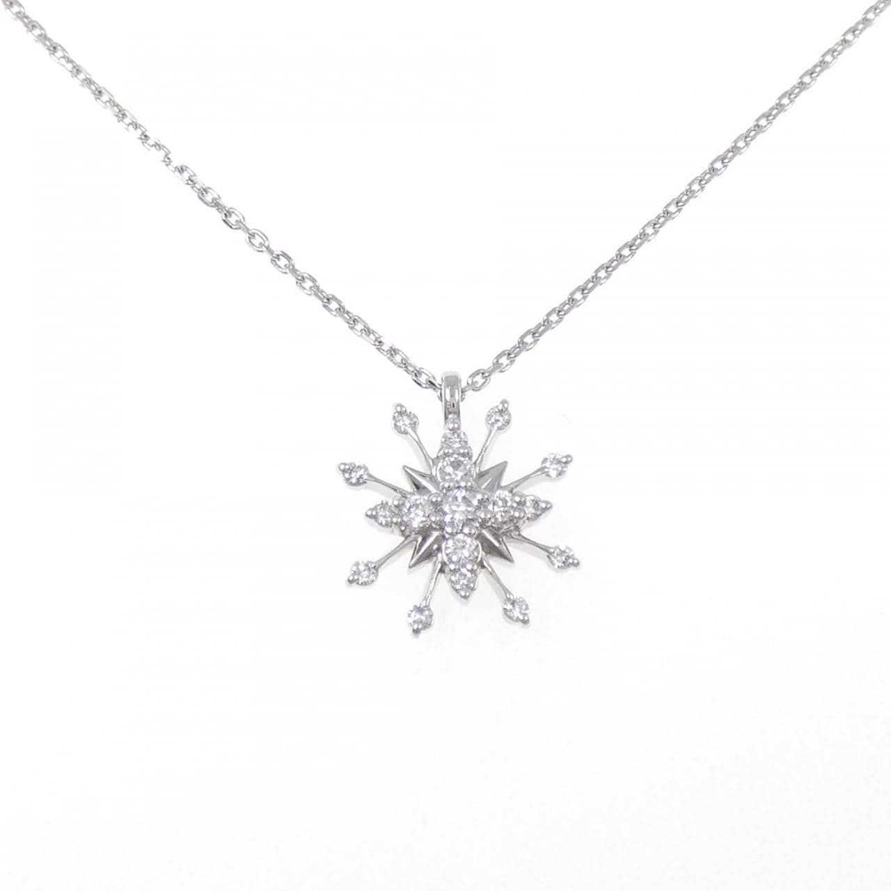 スタージュエリー ダイヤモンド ネックレス 0.12CT