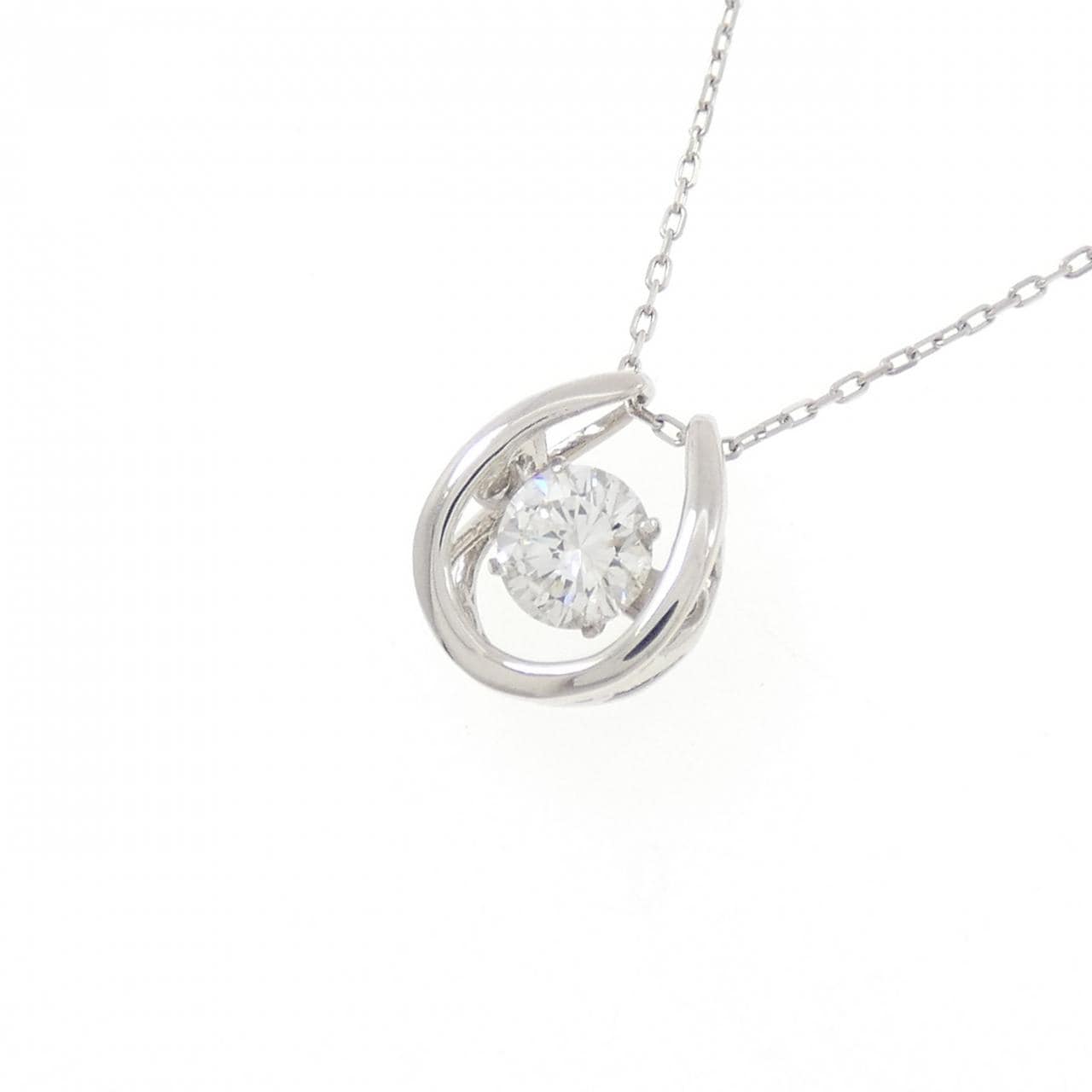 PT900/PT850 ダイヤモンド ネックレス 0.291CT