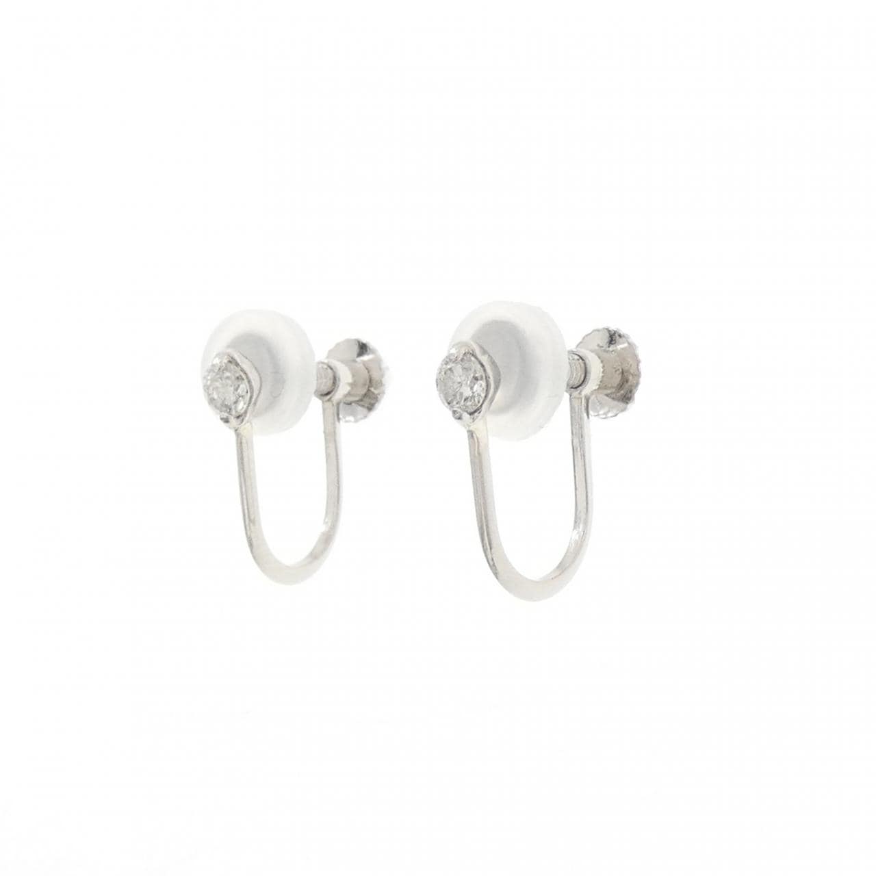PT900 ダイヤモンド イヤリング 0.10CT
