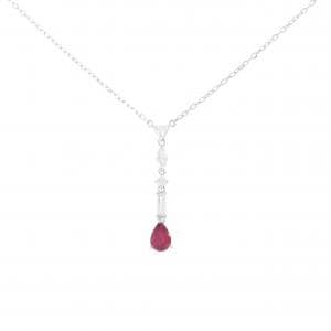 ミキモト ルビー ネックレス 0.67CT