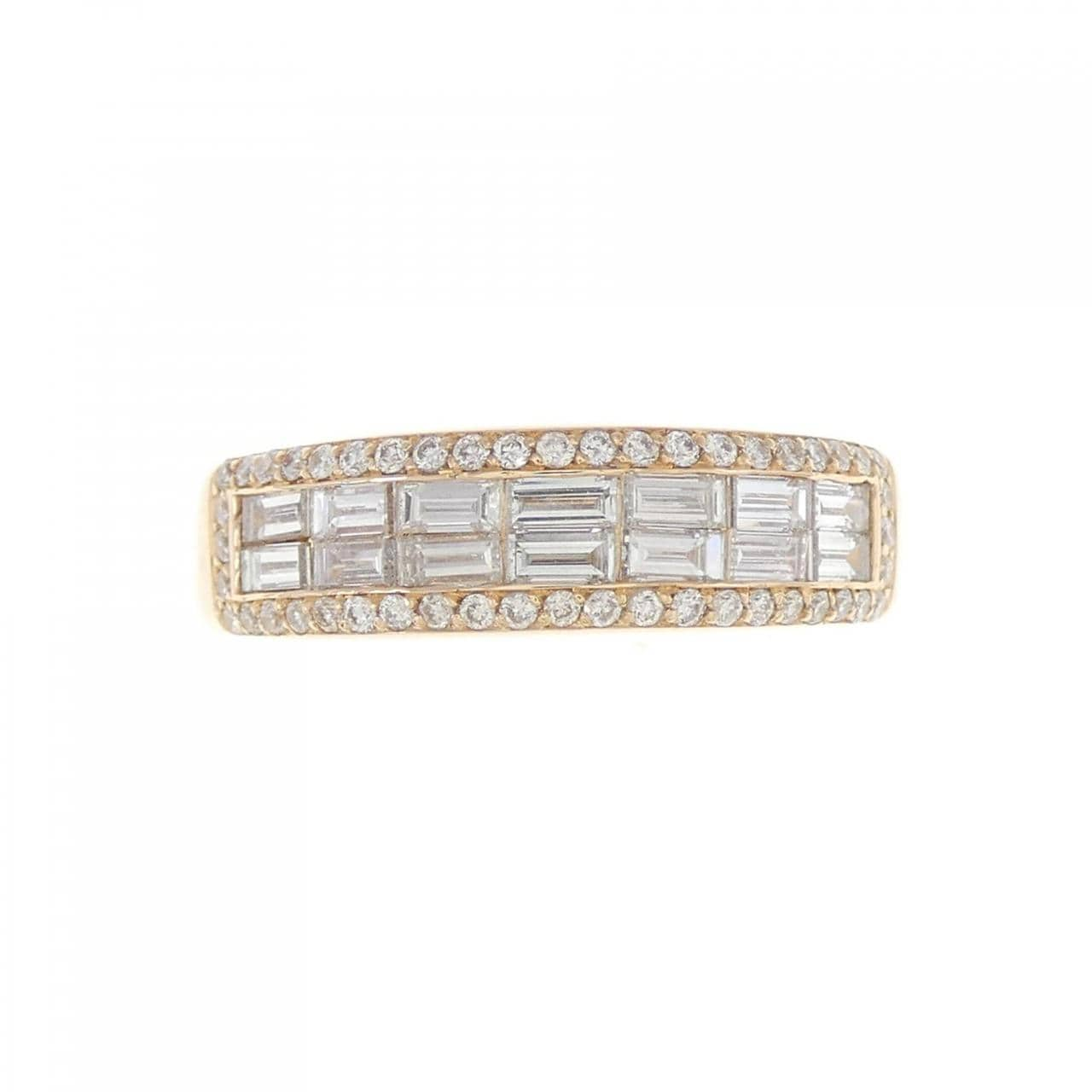 750PG Diamond ring