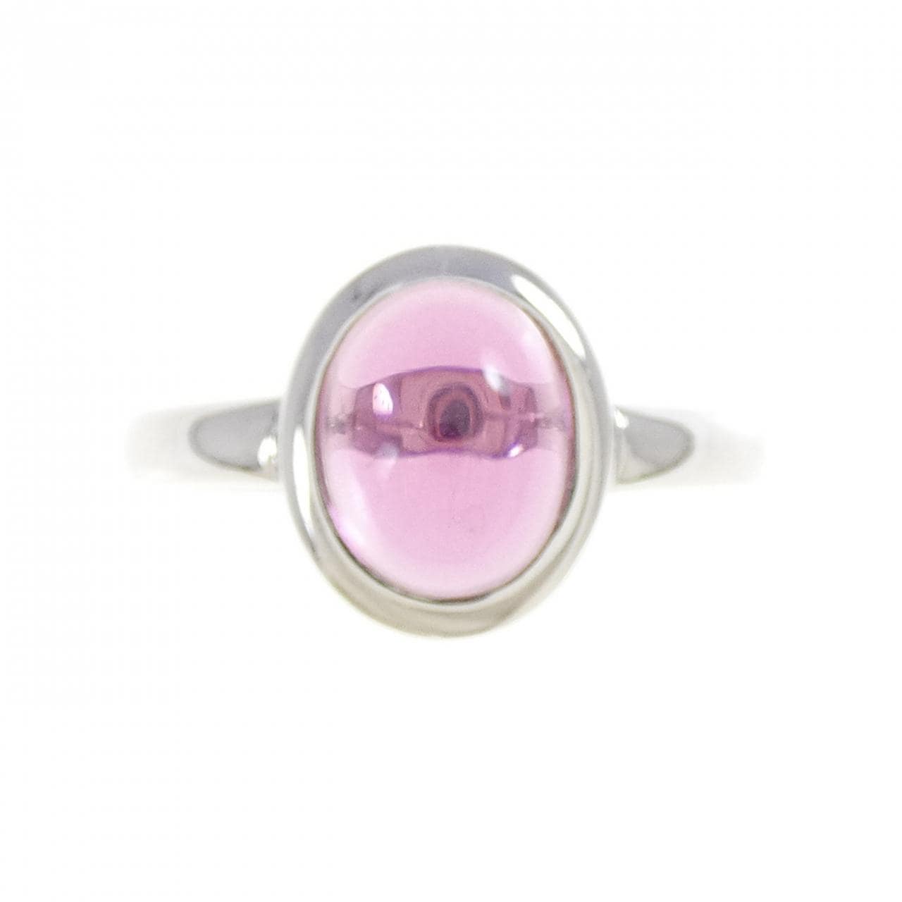 K18WG トルマリン リング 2.07CT