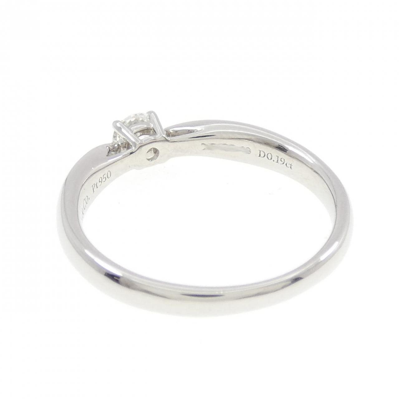 ティファニー ハーモニー リング 0.19CT G VS2 3EXT