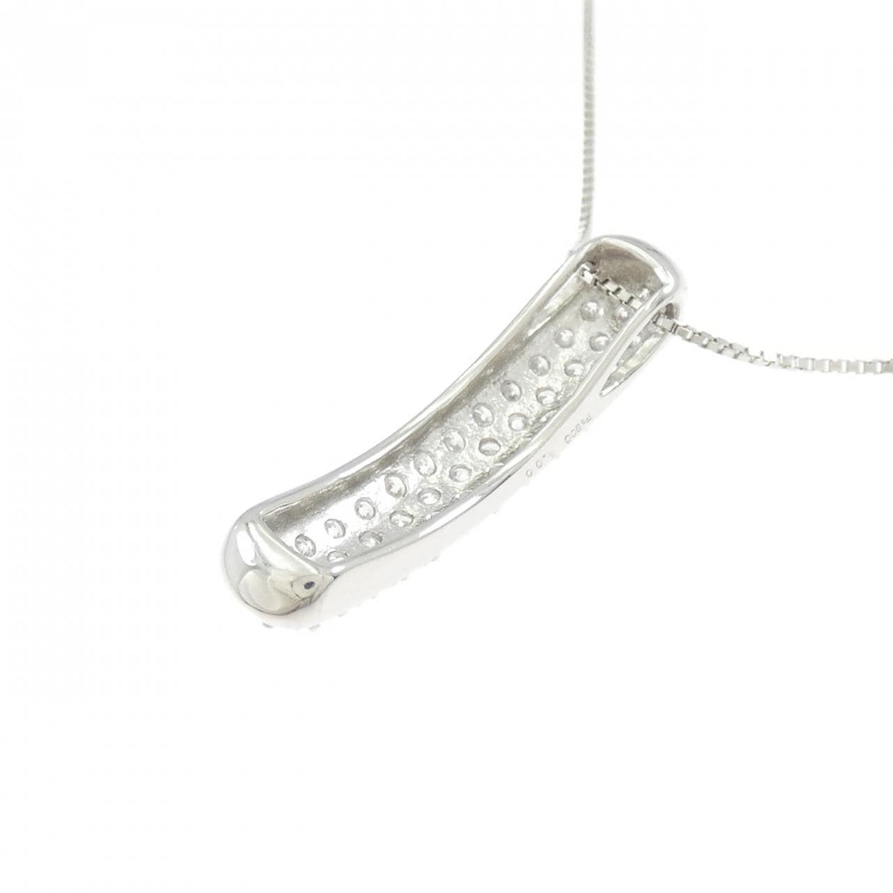 PT900/PT850 パヴェ ダイヤモンド ネックレス 1.00CT
