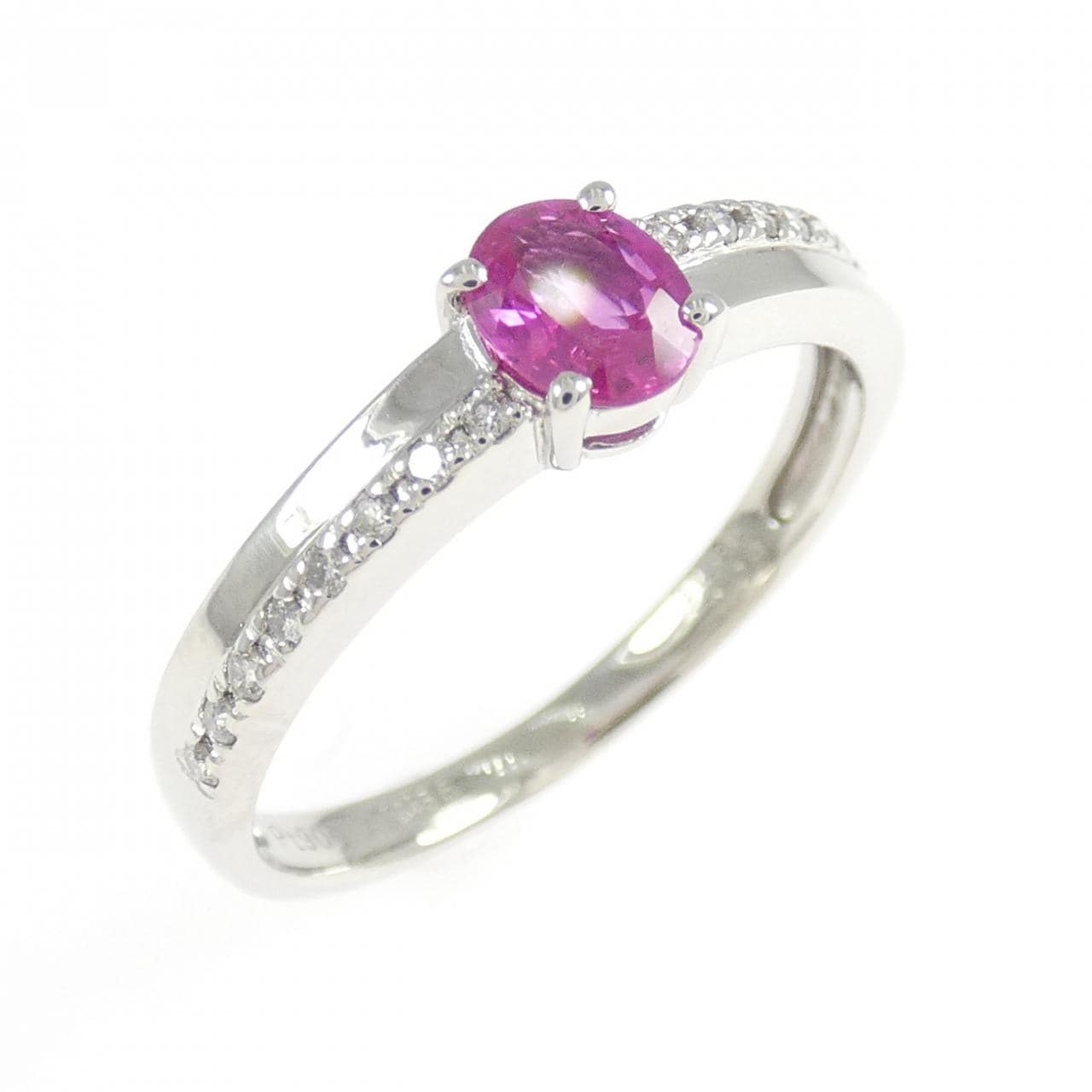 PT900 ルビー リング 0.36CT