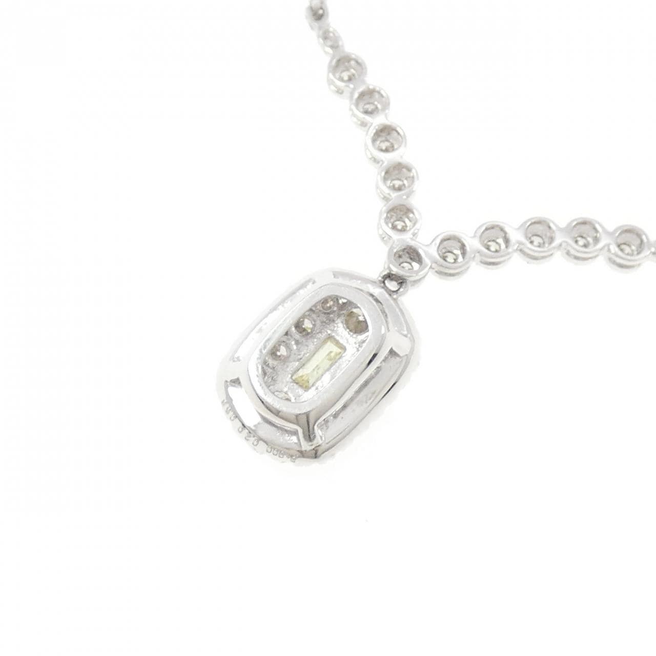 【新品】PT900/PT850 ダイヤモンド ネックレス 0.20CT