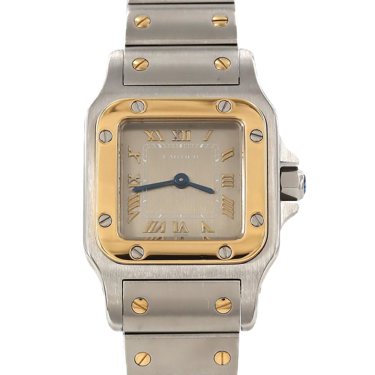 カルティエ サントスガルベSM コンビ W20031C4 SSxYG クォーツ