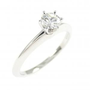 ティファニー クラシックソリティア リング 0.25CT I VS1 3EXT