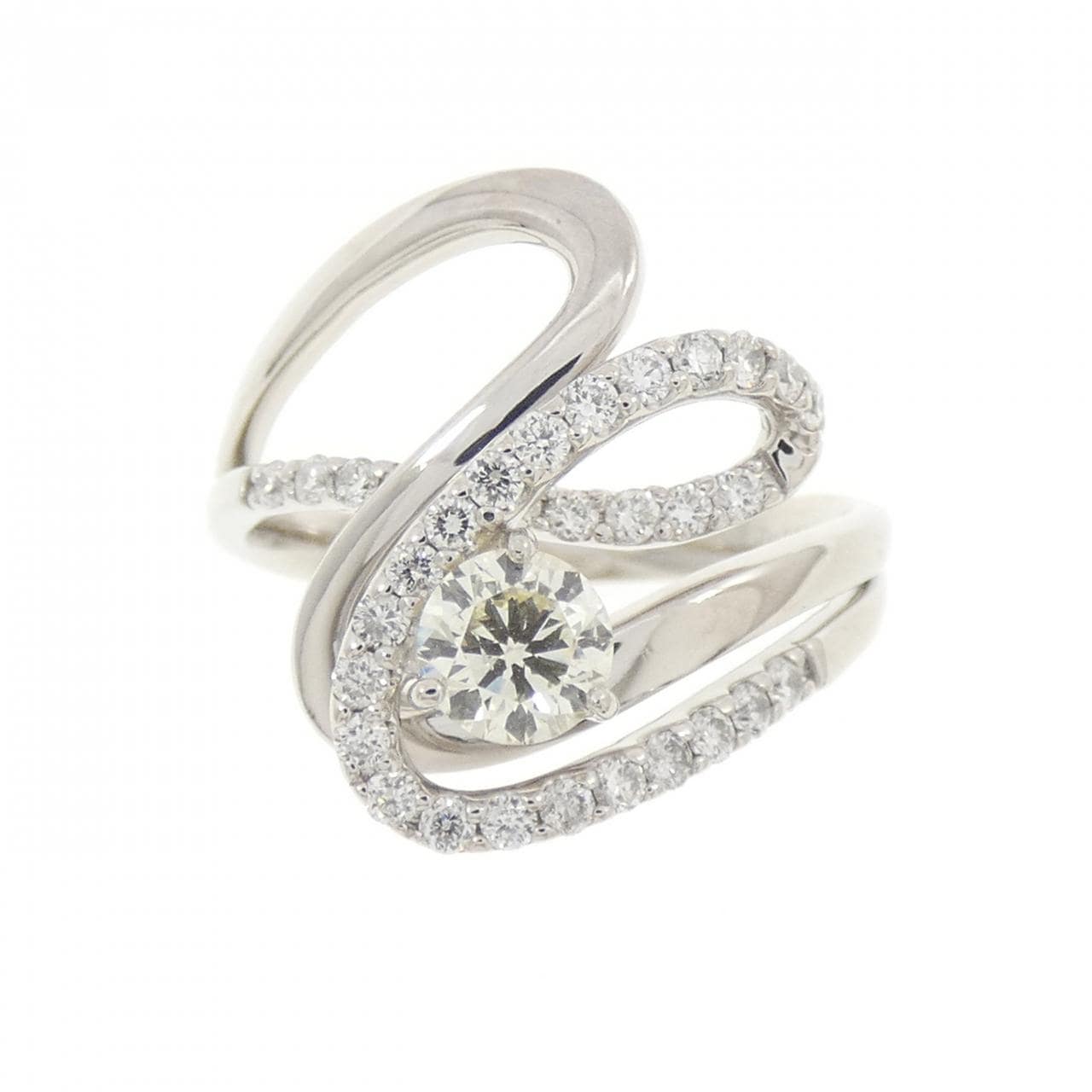 PT900 ダイヤモンド リング 0.348CT