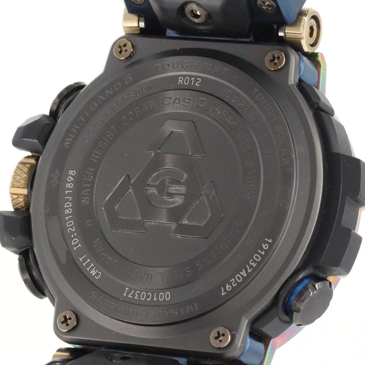 カシオ G-SHOCK･MT-G･20th Anniversary 電波時計 MTG-B1000RB-2AJR その他 ソーラークォーツ