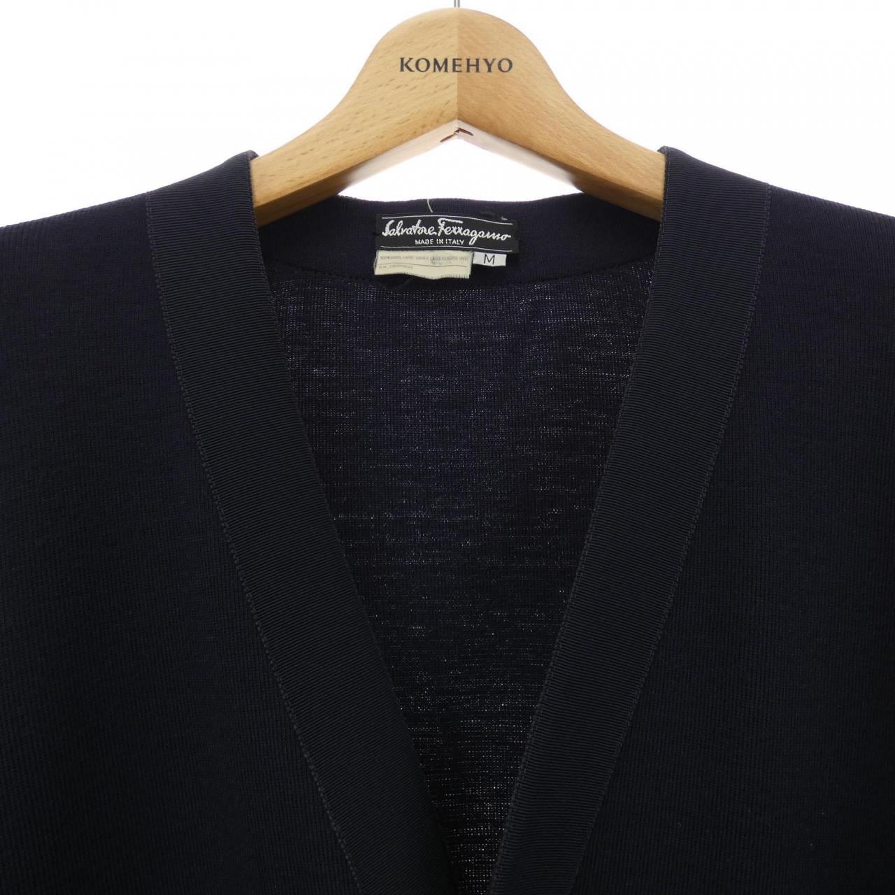 【ヴィンテージ】サルヴァトーレフェラガモ SALVATORE FERRAGAMO カーディガン