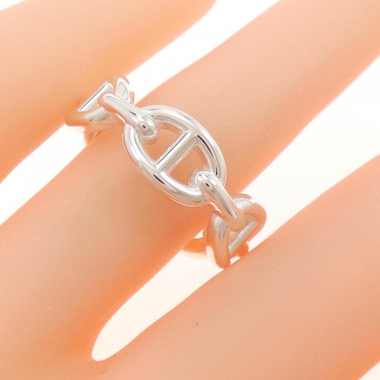 HERMES Chène d&#39;Angle Anchenée Ring