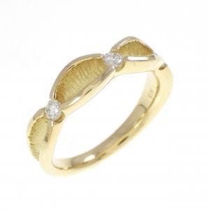 K18YG ダイヤモンド リング 0.15CT