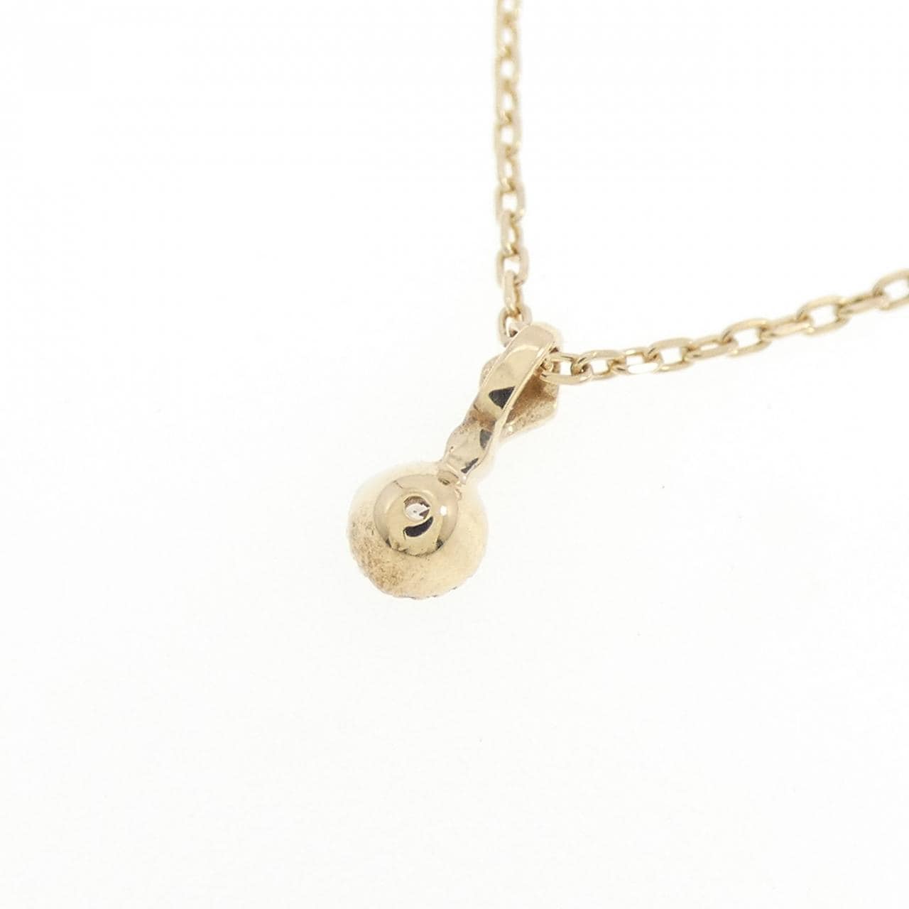 アガット ダイヤモンド ネックレス 0.03CT