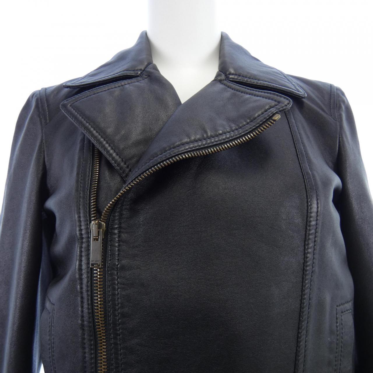 サンローラン SAINT LAURENT 605742 YC2OC レザーライダースジャケット