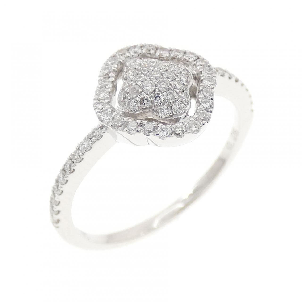 K18WG ダイヤモンド リング 0.26CT