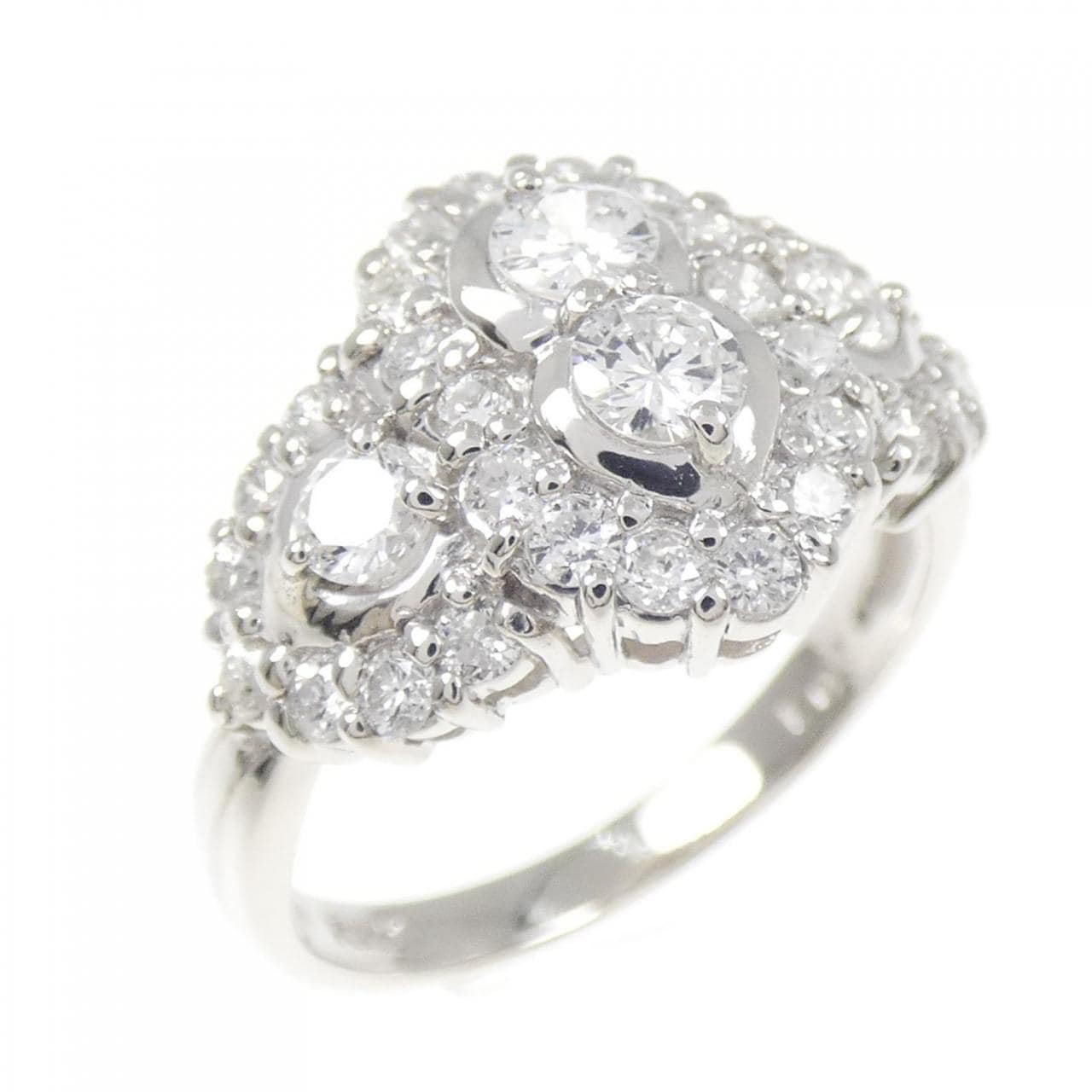PT900 ダイヤモンド リング 1.01CT