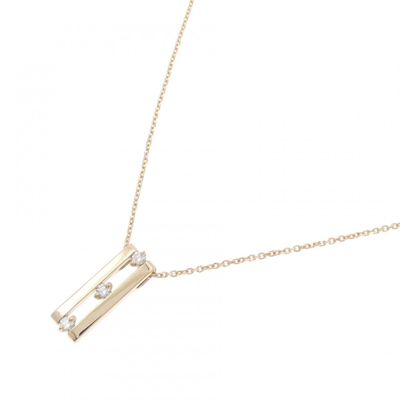 ギンザ タナカ ダイヤモンド ネックレス 0.07CT