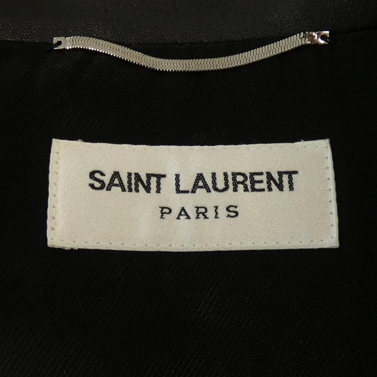 サンローラン SAINT LAURENT L01O　クラシックモーターサイクルジャケット 484284 Y5YA2 レザーライダースジャケット