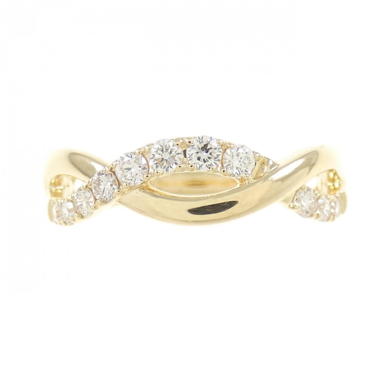 K18YG ダイヤモンド リング 0.25CT