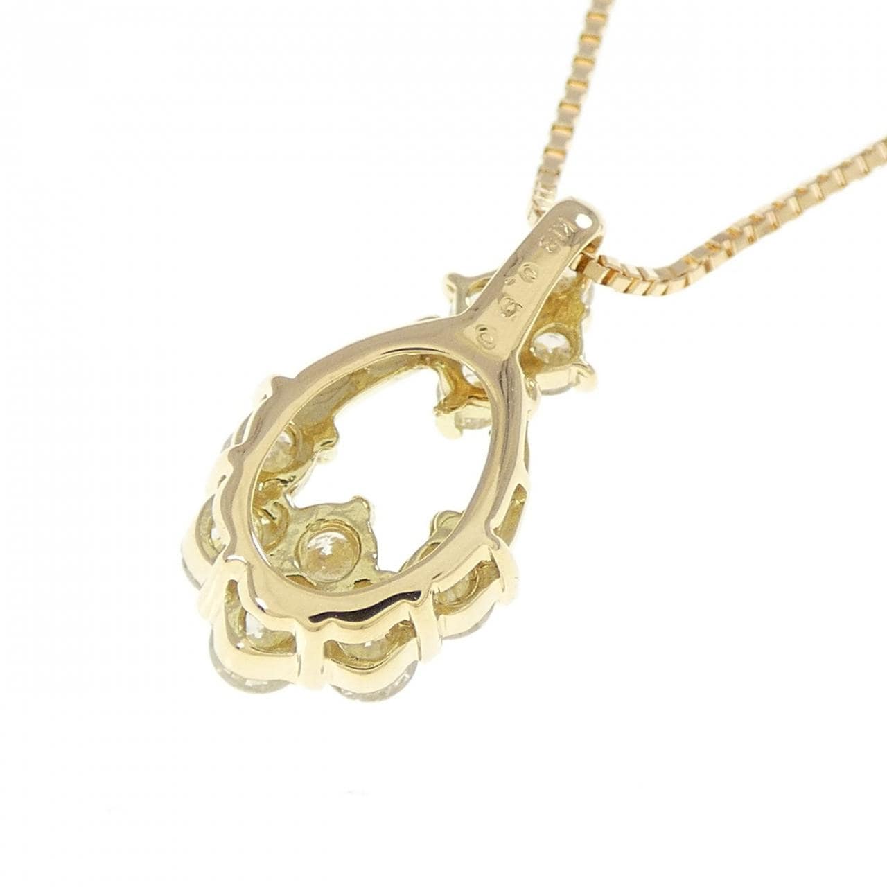 K18YG ダイヤモンド ネックレス 0.50CT